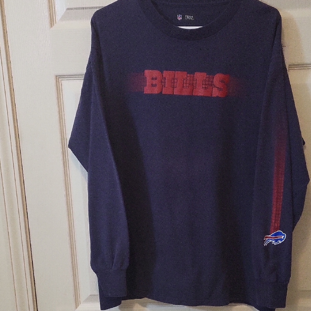 Buffalo Bills Navy Long Sleeve Shirt